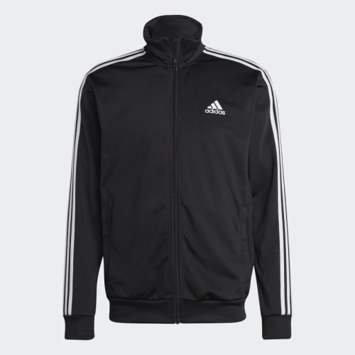 Basic 3 Stripes Tricot Track Suit Black IC6747 03 laydown