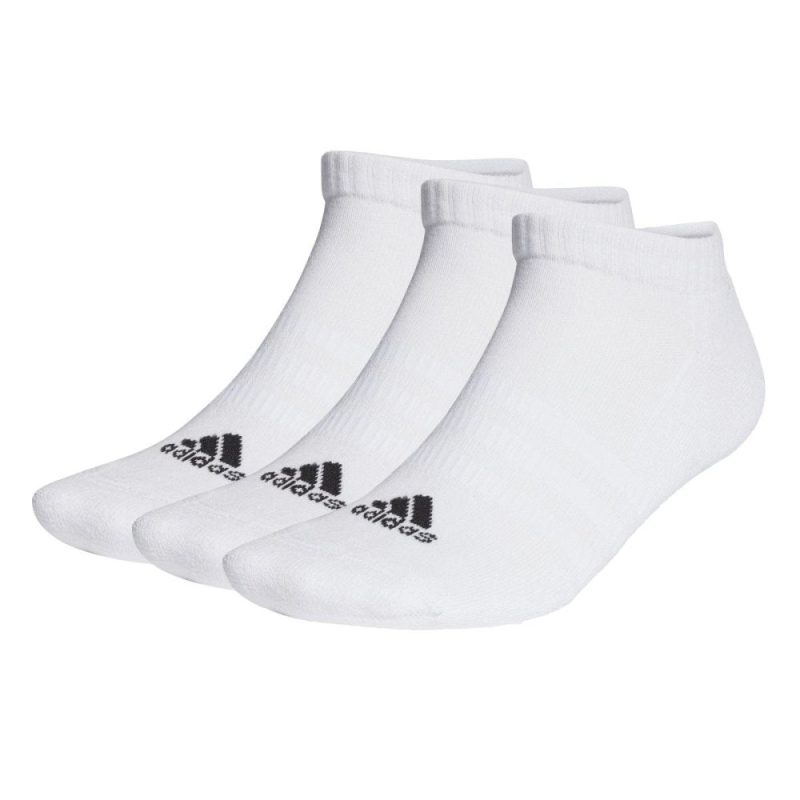 adidas cushioned low cut socks white 3 pairs 987194