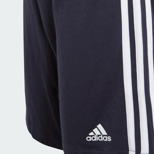 adidas junior essentials 3 stripes blue set 132396