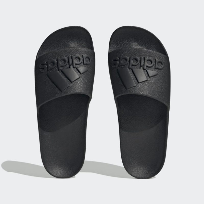 adidas mens adilette aqua black slides 201969