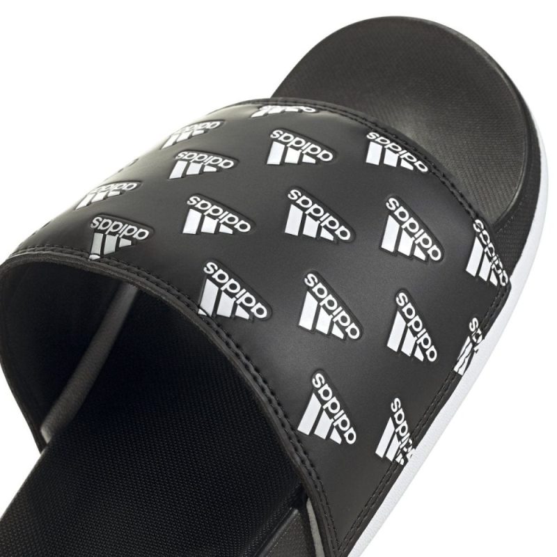 adidas mens adilette comfort black slides 123617