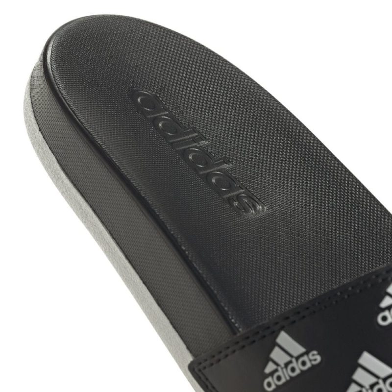 adidas mens adilette comfort black slides 134438