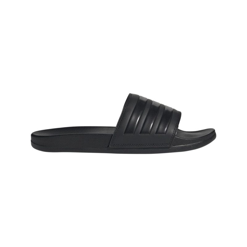 adidas mens adilette comfort triple black slides 521280