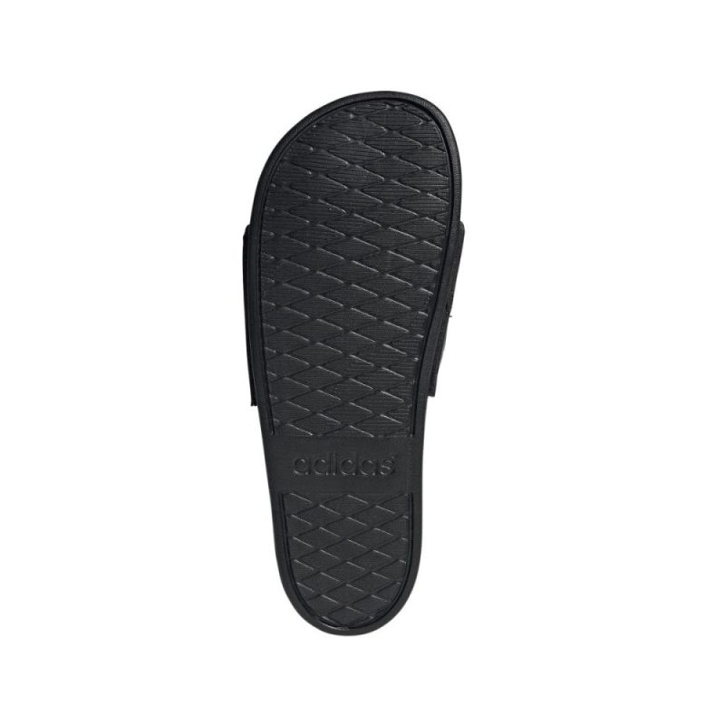 adidas mens adilette comfort triple black slides 970320