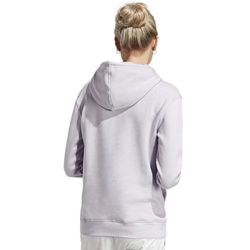 adidas womens big logo silver hoodie 557489