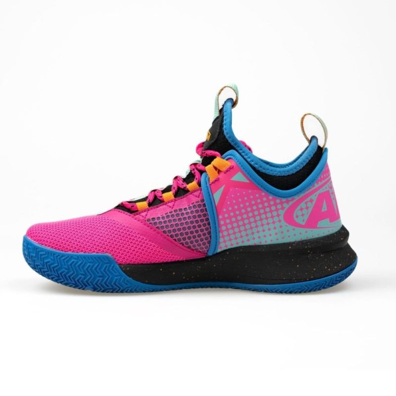 and 1 junior charge pink basketball shoes 902638