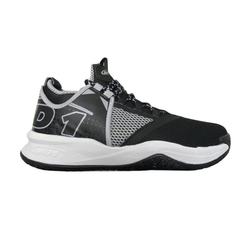 and 1 mens charge black basketball shoes 931556