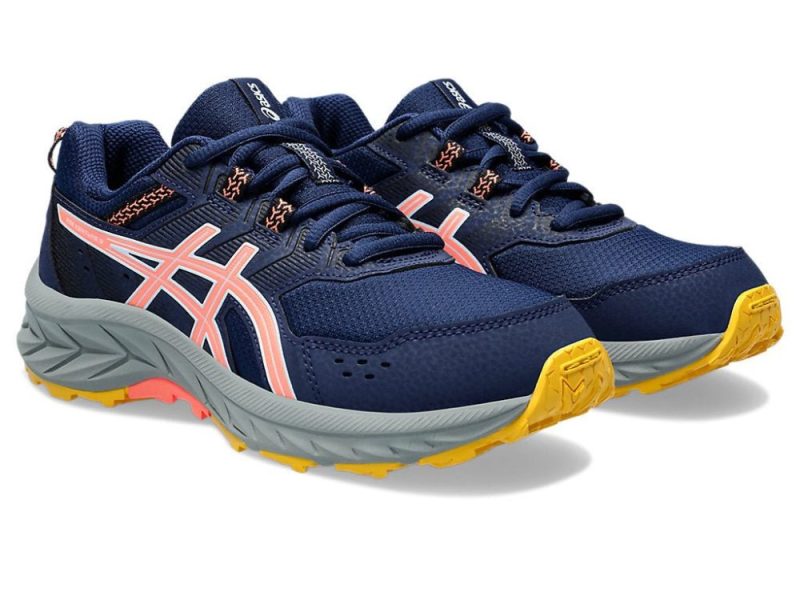 asics junior gel venture blackcoral 464625