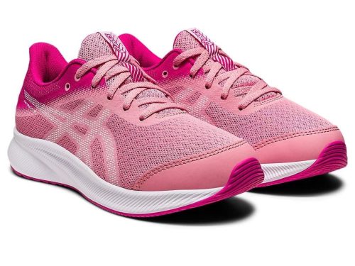 asics junior patriot 13 pink white shoes 551683