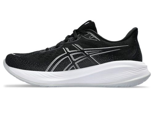 asics mens gel cumulus 26 4e extra wide blacksilver 796320