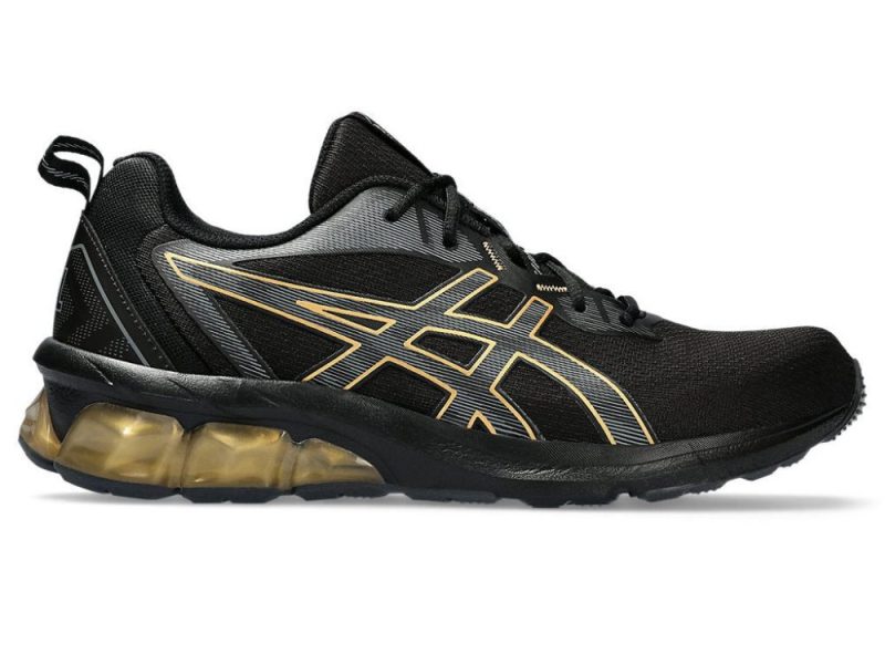 asics mens gel quantum 90 iv blackgold 132826