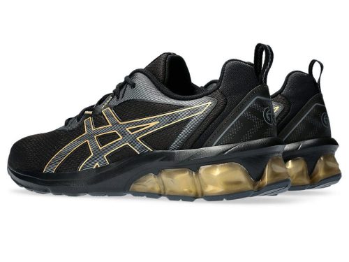 asics mens gel quantum 90 iv blackgold 248829