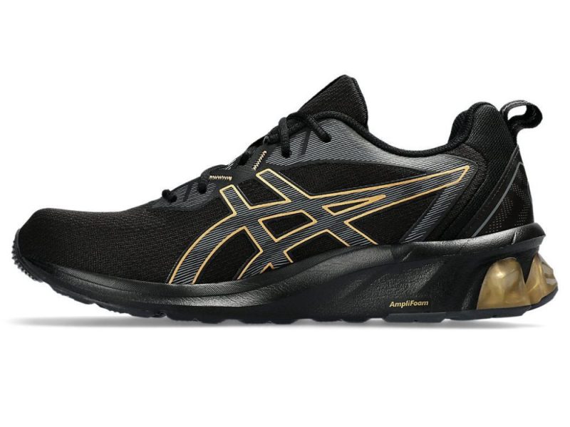 asics mens gel quantum 90 iv blackgold 643949