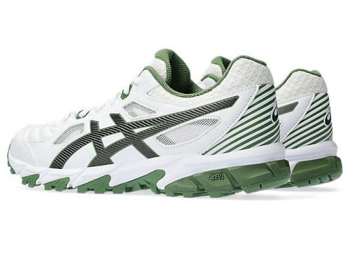 asics mens gel trigger 12 whitegreen shoes 303201