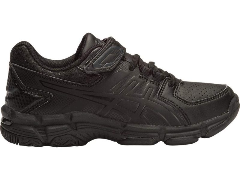 asics toddlers gel 540tr ps leather black shoe 438482