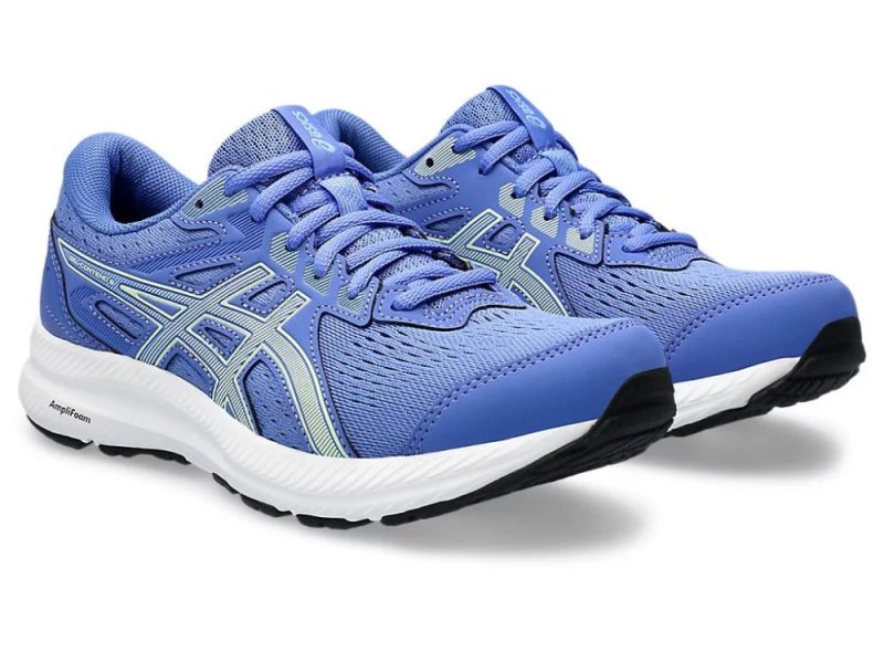 asics womens gel contend 8 blue shoes 342576