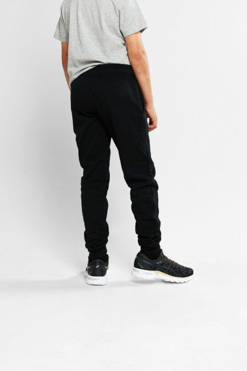 champion junior script black trackpants 494864