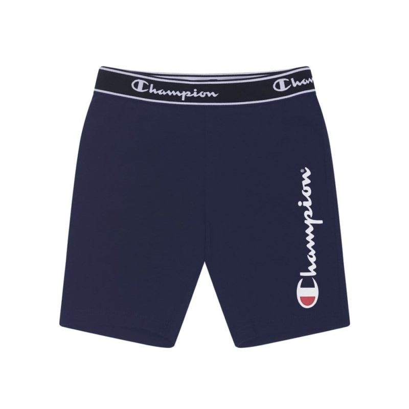 champion junior script play navy short 795265