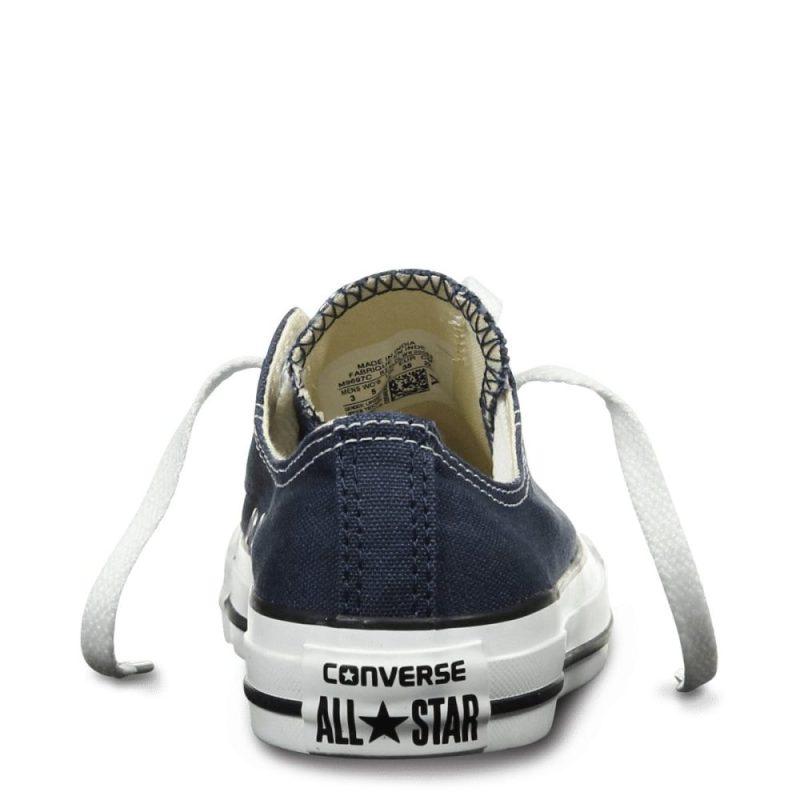 converse mens chuck taylor all star low top navy shoe 412537