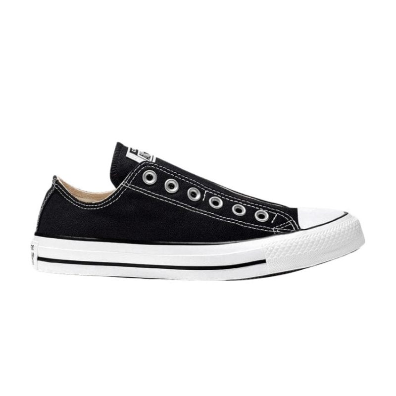 converse mens chuck taylor all star slip on black shoes 537713