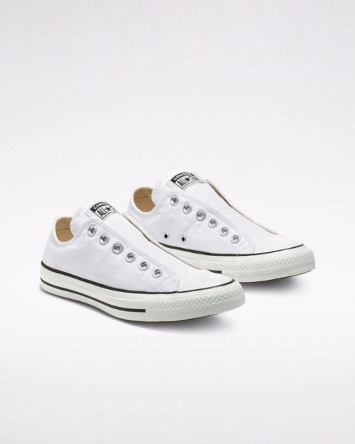 converse mens chuck taylor all star slip white shoes 883933