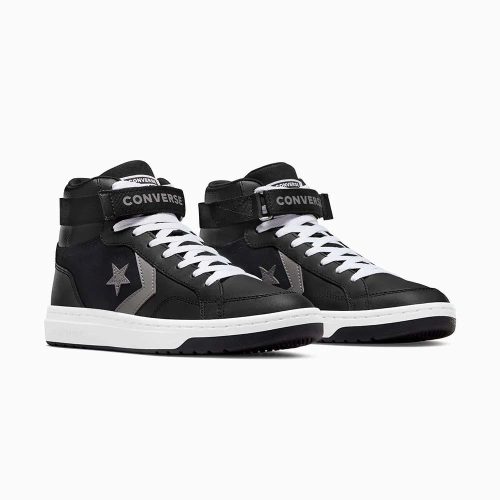 converse mens pro blaze v2 mid black shoe 197620