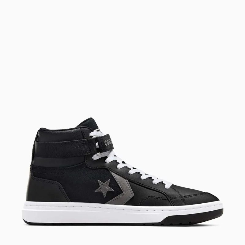 converse mens pro blaze v2 mid black shoe 508336