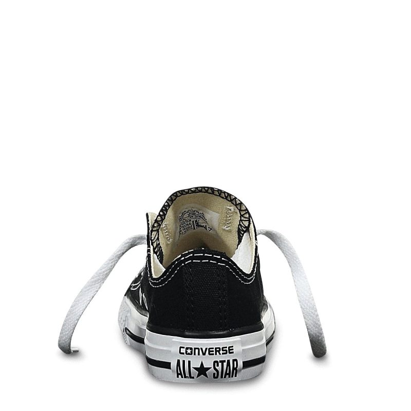 converse toddlers chuck taylor all star low top blackwhite shoe 619740