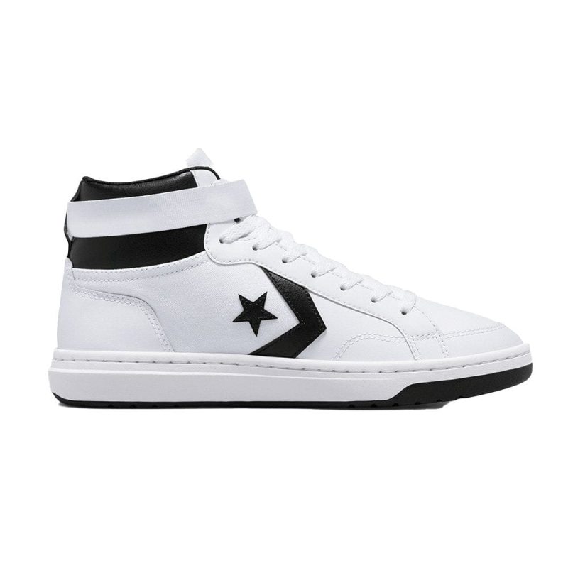 converse unisex pro blaze cup removable strap mid white shoes 405020