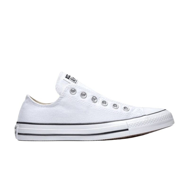 converse womens chuck taylor all star slip white shoes 186556