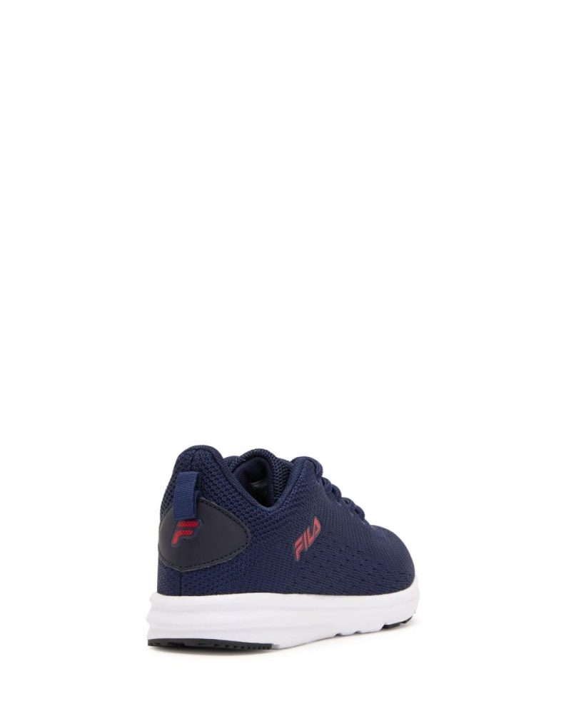 fila junior classic navyred running shoe 437948