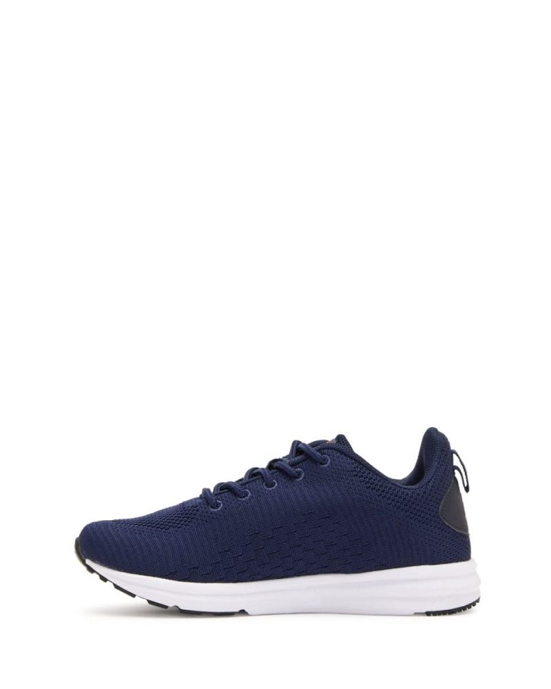 fila junior classic navyred running shoe 648739