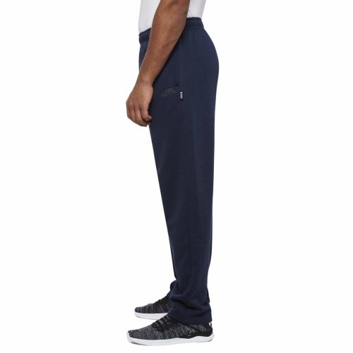 insport mens aspen navy trackpants open leg 327662