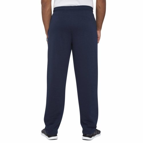 insport mens aspen navy trackpants open leg 877525