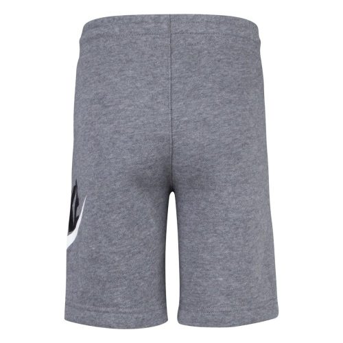 nike junior club sportswear heather grey shorts 405334