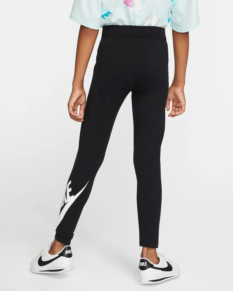 nike junior futura black tights 566418