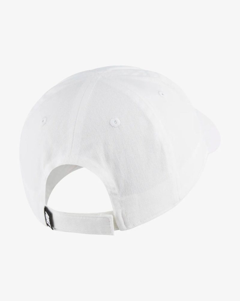 nike junior futura curved brim white cap 778084