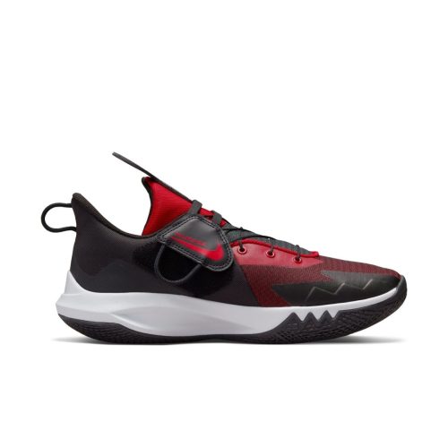 nike mens precision 6 flyease basketball blackred shoes 148528