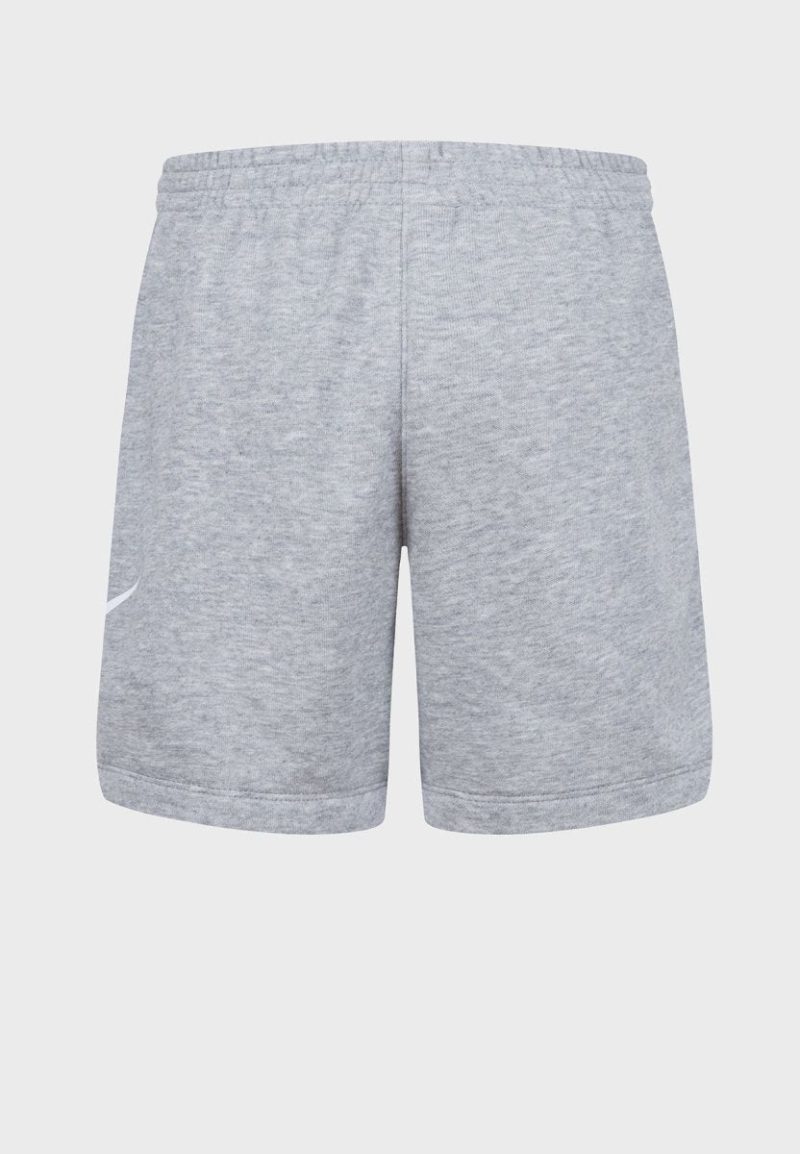 nike nsw club ft short jnr s23 grey 652329