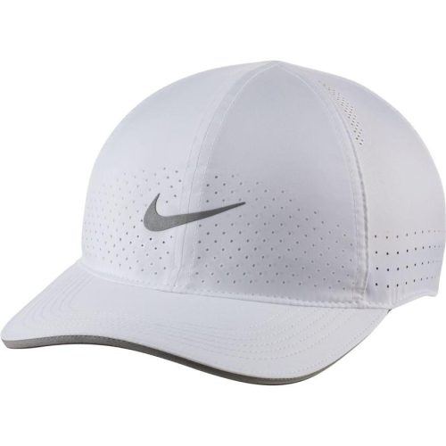 Nike NIKE UNISEX DRI-FIT AEROBILL FEATHERLIGHT PERFORATED DRI-FIT WHITE CAP - INSPORT