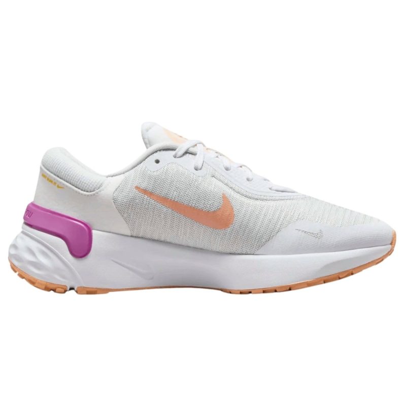 nike womens renew run 4 whitepink road running shoes 223868