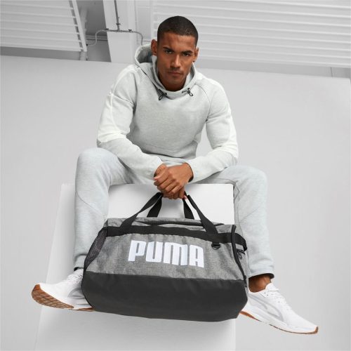 puma challenger small grey duffle bag 415253