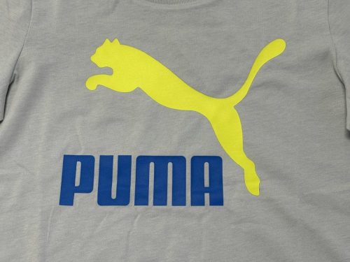 puma junior classic grey tee 351740