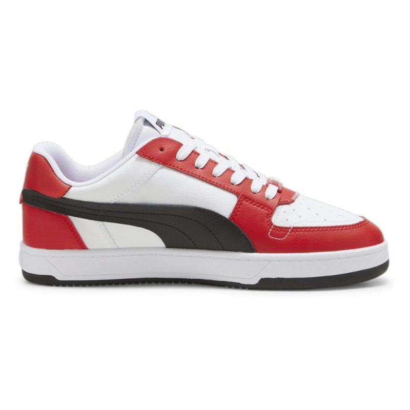 puma mens caven vtg 20 redwhiteblack shoes 702445