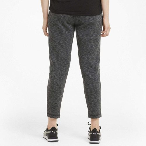 puma womens evostripe black heather trackpants 597424