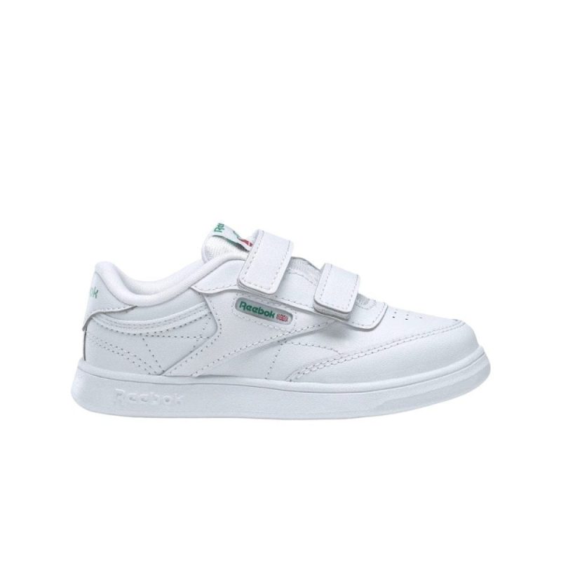 reebok infants club c shoes whiteglen green shoes 916316