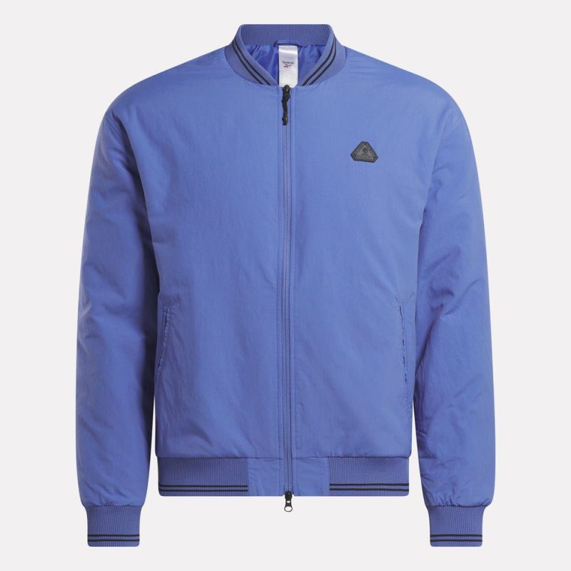 reebok mens atr hoopwear blue jacket 748159