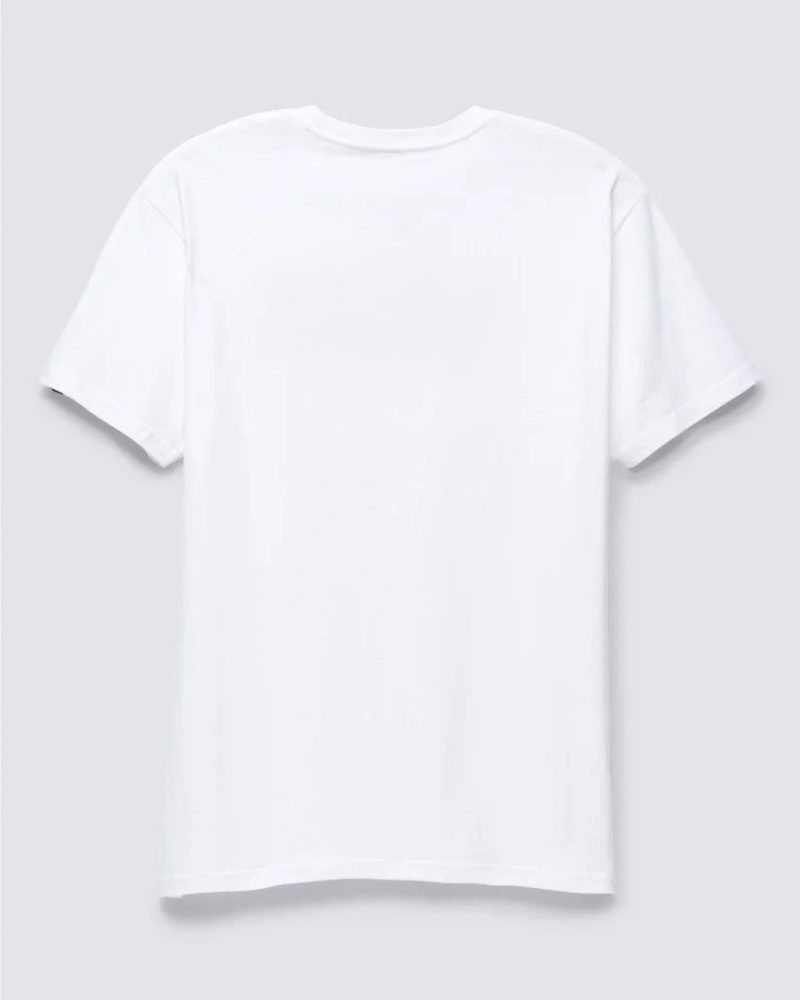 vans mens classic white tee 141911